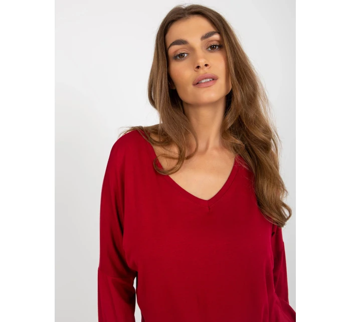 Bluzka RV BZ 7663.05 bordowy Bluzka RV BZ 7663.05 bordowy