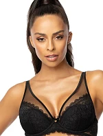 Dámska push-up podprsenka Estelle M-0198/11 Black - MAT