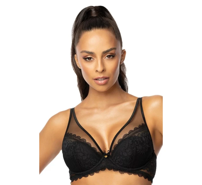 Dámská pushup podprsenka Estelle model 20826112 Černá - Mat