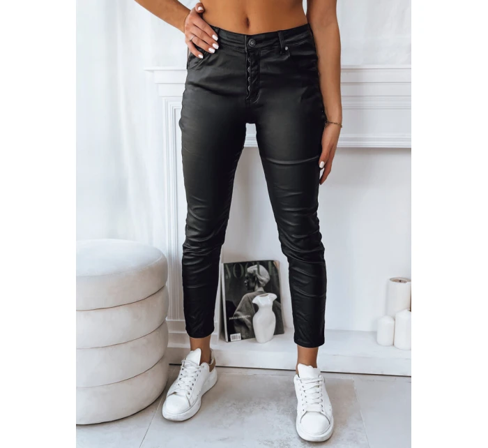 Dámske nohavice WEST black FashionStreet UY1777 Dámske nohavice WEST black FashionStreet UY1777