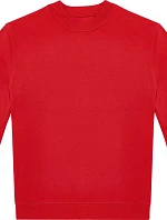 B&C ID.332 Crew Unisex mikina 01.I332 červená