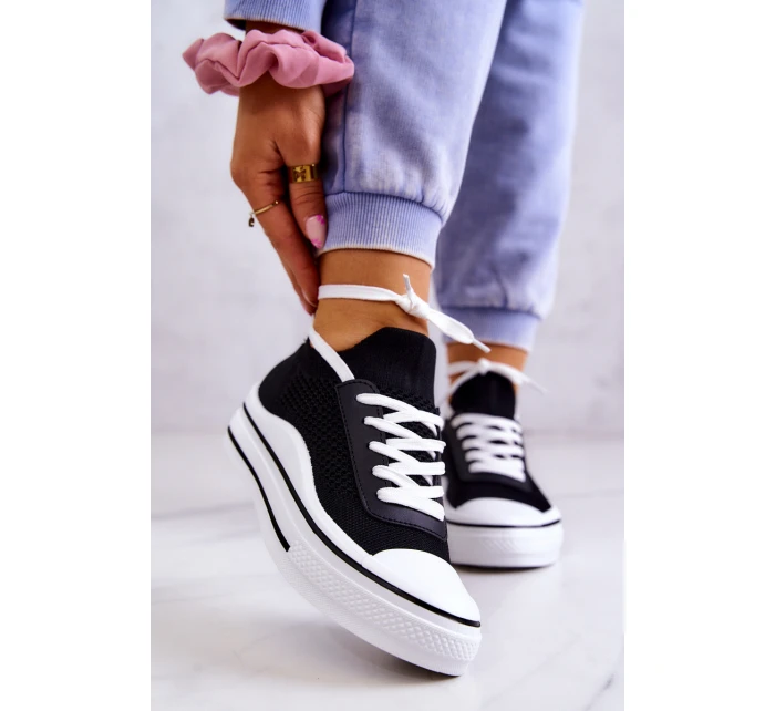 Dámské ponožky tenisky Černá model 21579428 - S.Barski