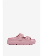 Dámské Pěnové Pantofle Na Platformě Růžové model 21697847 - EVENTO