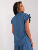 Koszula DHJ KS model 19716208 ciemny niebieski - FPrice