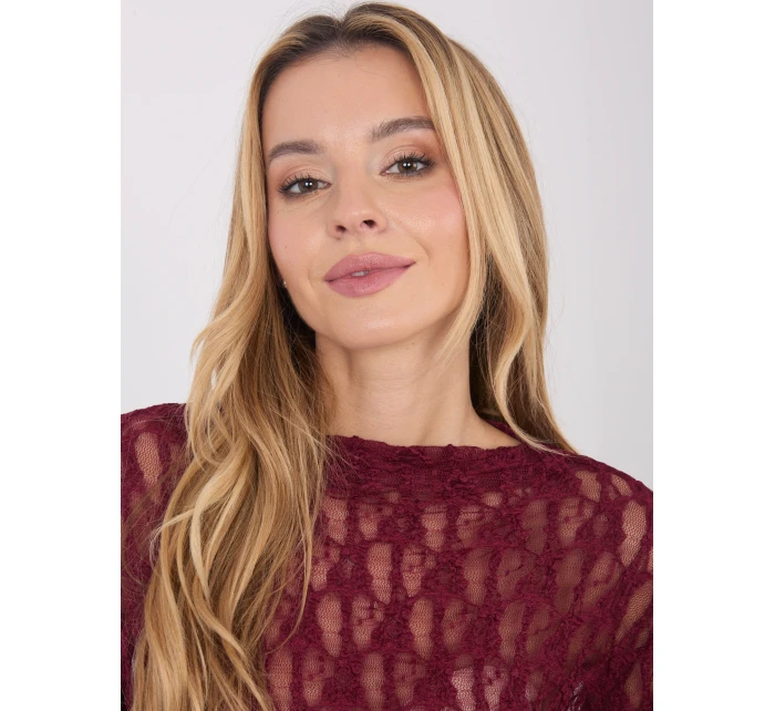 Bluzka IT BZ model 21834287 bordowy - FPrice