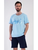 Pánské pyžamo šortky model 21293268 - Vienetta MAN Pánské pyžamo šortky model 21293268 - Vienetta MAN