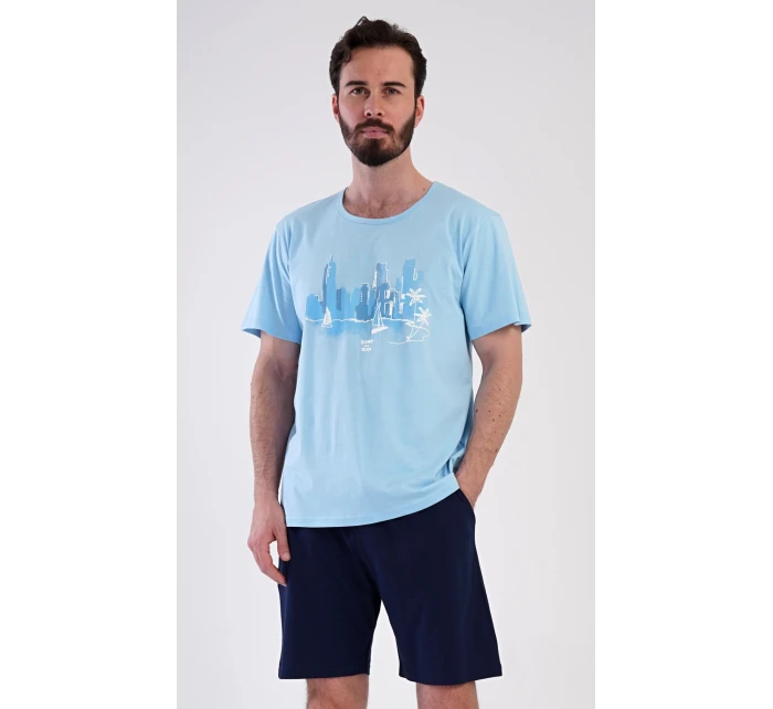 Pánské pyžamo šortky model 21293268 - Vienetta MAN Pánské pyžamo šortky model 21293268 - Vienetta MAN