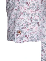 FashionStreet pánske biele tričko s krátkym rukávom KX1060