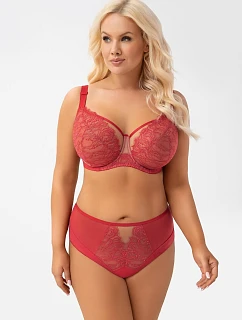 Gorsenia F 008 Flavia Rudy spodný diel plaviek M-4XL