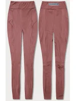 Dámské trekingové legíny ve špinavě růžové barvě model 18498139 - Therapy