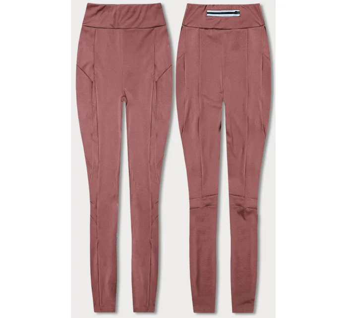 Dámské trekingové legíny ve špinavě růžové barvě model 18498139 - Therapy
