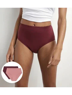 Dámské boxerky 2ks BODY TOUCH model 19669847 BRIEF fialová - DIM