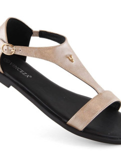 Vinceza W JAN310A zlaté sandály