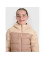 Dievčenská bunda z páperia so syntetickou výplňou 4F 4FJRAW25TDJAF0771-83S Dievčenská bunda z páperia so syntetickou výplňou 4F 4FJRAW25TDJAF0771-83S