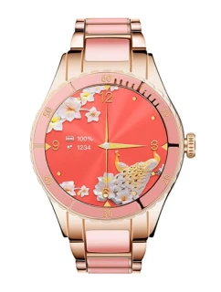 Dámske inteligentné hodinky Rubicon RNCE82 Pink