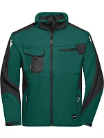 JN Pracovní letní softshellová bunda Strong 02.0 dark green/black model 22491952 - Daiber JN Pracovní letní softshellová bunda Strong 02.0 dark green/black model 22491952 - Daiber