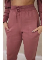 Dvoudílný model 18747682 set tmavě růžový - K-Fashion Dvoudílný model 18747682 set tmavě růžový - K-Fashion