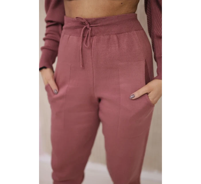 Dvoudílný model 18747682 set tmavě růžový - K-Fashion Dvoudílný model 18747682 set tmavě růžový - K-Fashion