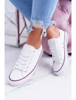 Klasické dámske biele tenisky Omerta