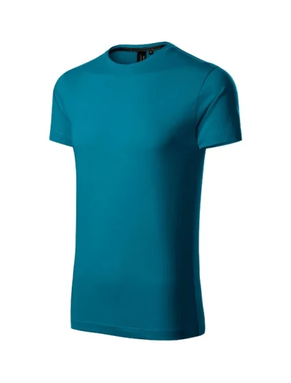 Exkluzívne pánske tričko petrol Exkluzívne pánske tričko petrol