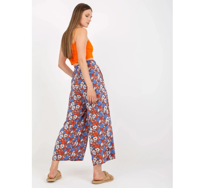 Dámske nohavice D73781M62237A hnedé - Sublevel Dámske nohavice D73781M62237A hnedé - Sublevel