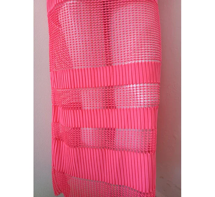 Dámske neónovo ružové šaty Acapulco 49344 - Lisca