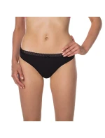 Dámske nohavičky s čipkou FANCY COTTON Minislip - Bellinda - čierna