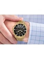 Pánské hodinky Chronograph Sapphire Gold Black model 21807545 - Giewont Pánské hodinky Chronograph Sapphire Gold Black model 21807545 - Giewont