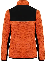 Dámská pracovní pletená fleecová bunda 20. fluorescent orange melange/black model 22448856 - WK Dámská pracovní pletená fleecová bunda 20. fluorescent orange melange/black model 22448856 - WK