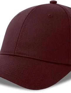 6 panelová kšiltovka burgundy model 22450227 - Atlantis Headwear
