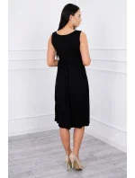 Šaty se širokými ramínky černé Šaty se širokými ramínky černé