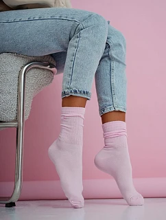 Dámské ponožky pruhované v model 22044953 - Milena