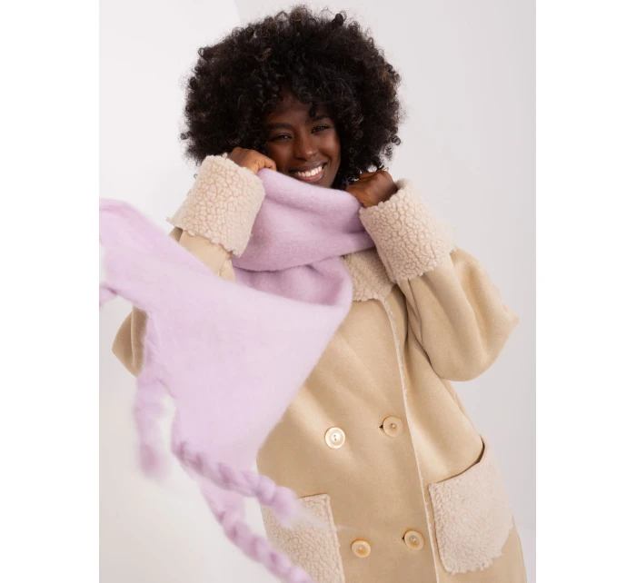 Szalik AT SZ model 19341634 jasny fioletowy - FPrice