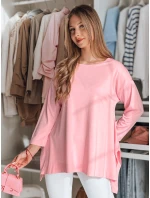 Dámska oversize maslová blúzka s COMFILA ružová FashionStreet RY2790
