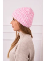 Dámska čiapka Cina K259 svetlo ružová