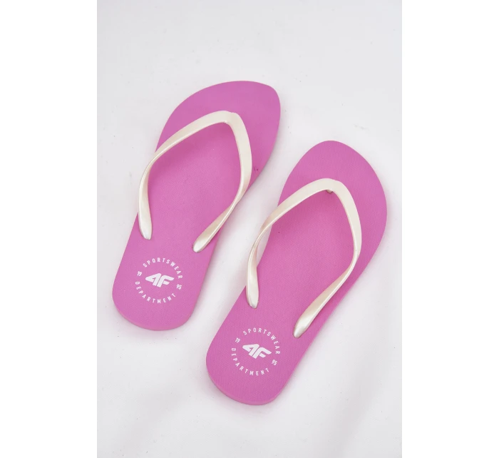 Dámské Pantofle Růžové model 21704171 - 4F Dámské Pantofle Růžové model 21704171 - 4F