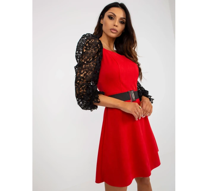 Dámske šaty LK SK 508840 2.84P červená - FPrice Dámske šaty LK SK 508840 2.84P červená - FPrice