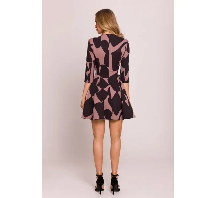 model 20970653 Přiléhavé mini šaty s potiskem model 2 - Moe