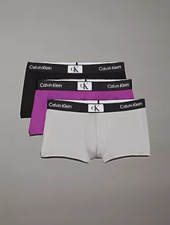 Pánske spodné prádlo LOW RISE TRUNK 3PK 000NB3532ALX5 - Calvin Klein