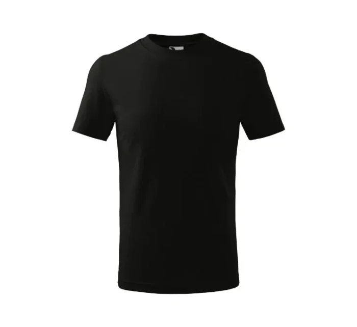 Klasické tričko pre deti čierne