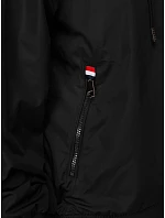 Pánska prechodná bunda obojstranná čierna FashionStreet TX5135 Pánska prechodná bunda obojstranná čierna FashionStreet TX5135