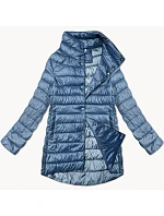 Dámska prešívaná bunda so stojačikom Minority blue (P3-6908-30S) Dámska prešívaná bunda so stojačikom Minority blue (P3-6908-30S)