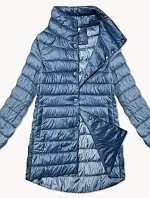 Dámska prešívaná bunda so stojačikom Minority blue (P3-6908-30S)
