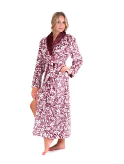 Dámsky župan Flora 2556 4803 mauve wine - Vestis