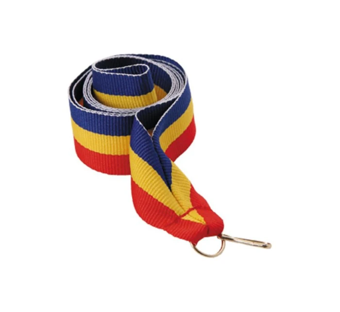 Stuha 11 mm - modro-žlto-šošovicová