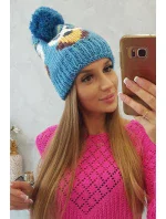 Dámska čiapka Owl K340 tyrkysová Dámska čiapka Owl K340 tyrkysová