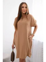 Šaty s kapsami Velbloud