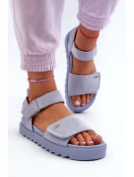 Semišové Sandály na Platformě Big Star model 21655470 - Big Star Shoes