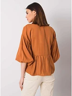 Košeľa 328 KS 4023.57 svetlohnedá