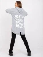 Dámska mikina-DHJ-BL-20136.37-šedá Dámska mikina-DHJ-BL-20136.37-šedá